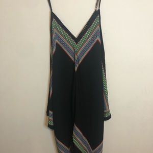 A black dress with design